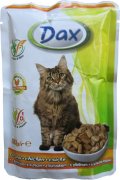 DAX kapsička kuracia pre mačky - 100g