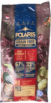 POLARIS Grain Free ADULT hovädzie a morčacie - 12kg